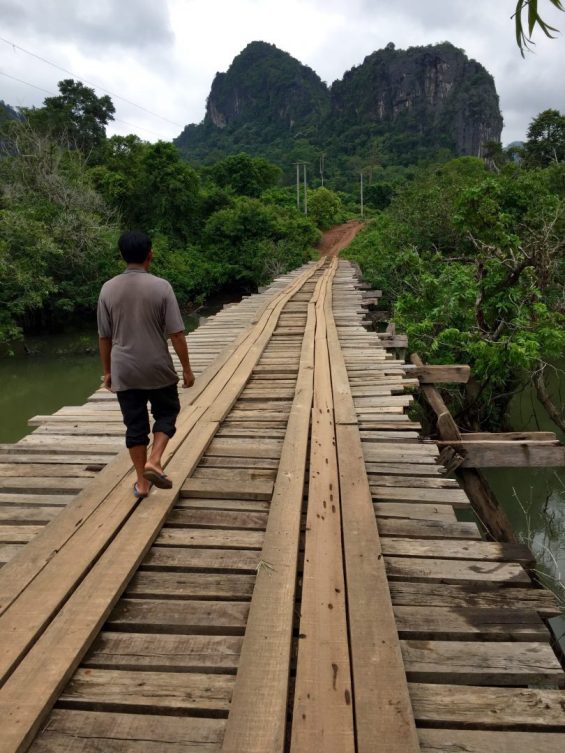Laos bridge
