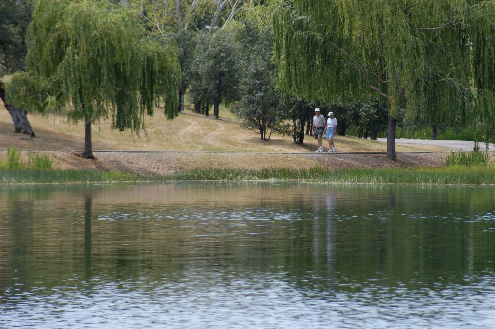 People walking on Lema Trails