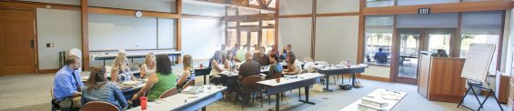 People in a meeting