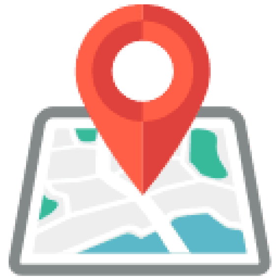 Pin on map icon