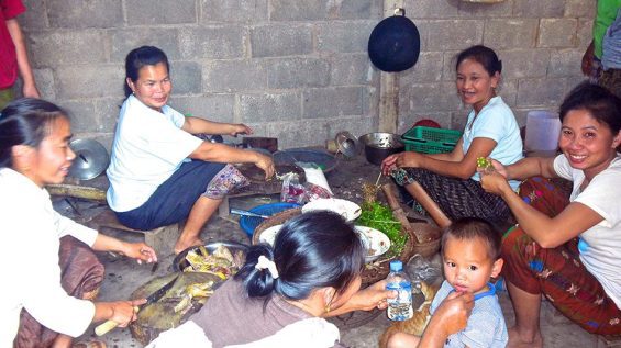 Laos cooking