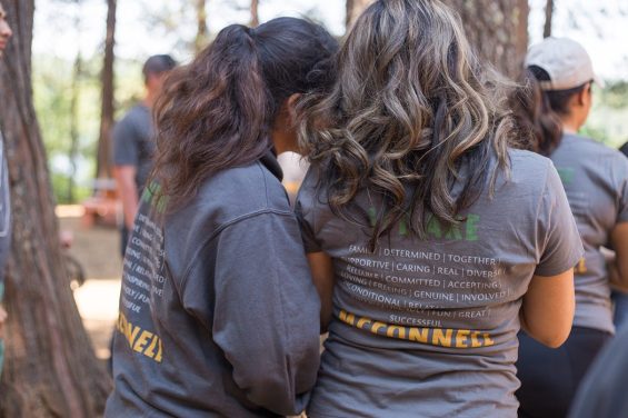 Back of McConnell Scholars Program shirt