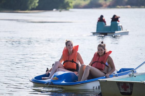 People in boat