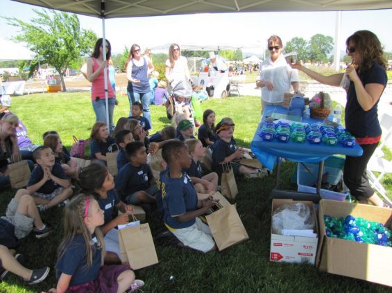 Children at event