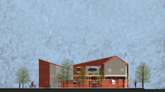 Render of building