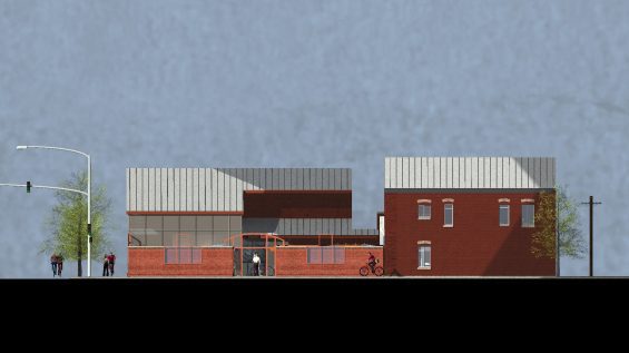 Render of building