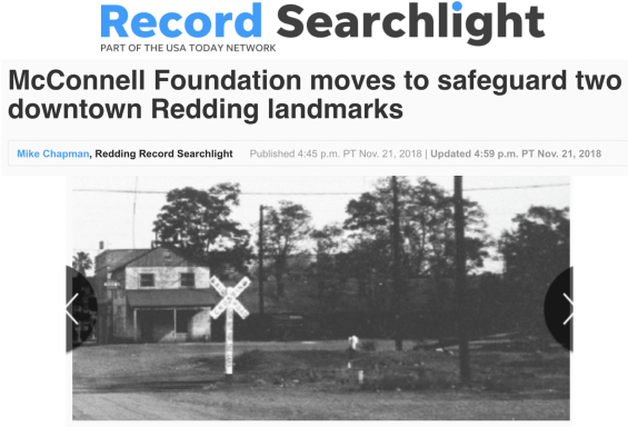 Record Searchlight article banner