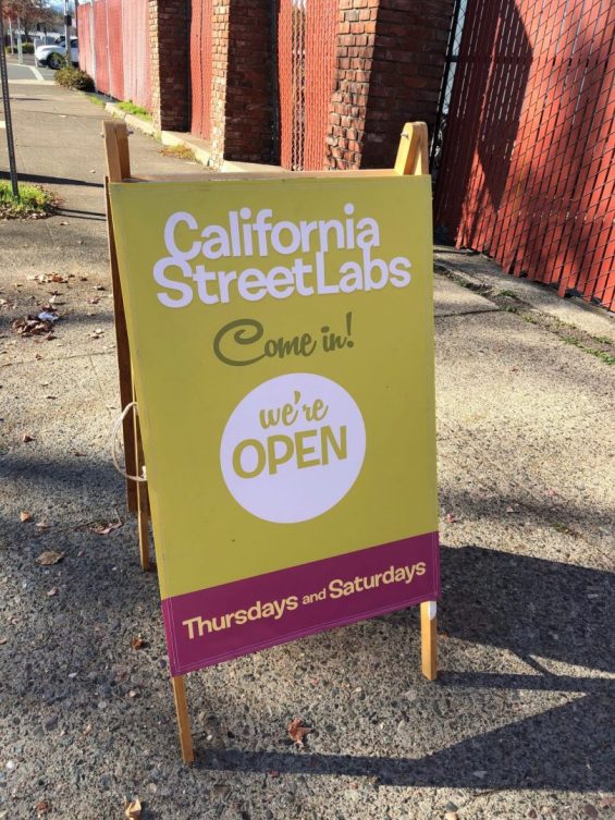 California StreetLabs sign