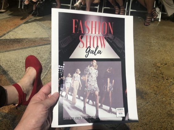 Redding Fashion Week Gala flyer
