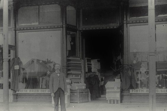 Firth Brothers Store at Odd Fellows Hall