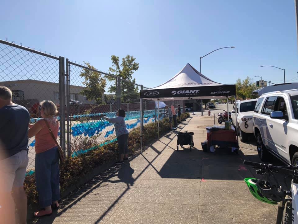 Giant Bicycles tent