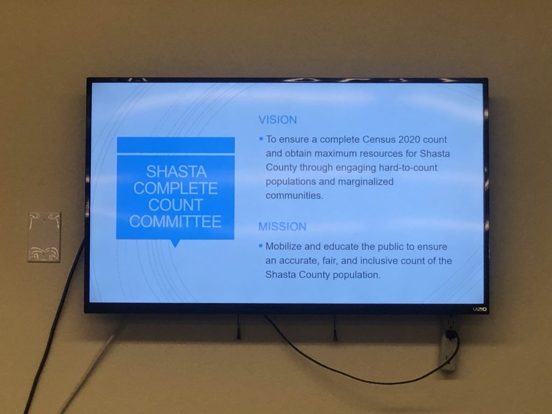 Shasta Complete Count Action Team presentation