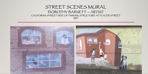 Street Scenes Mural banner