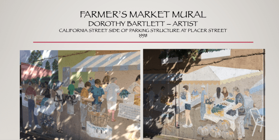 Farmers Market Mural banner