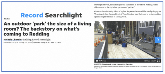 Record Searchlight article