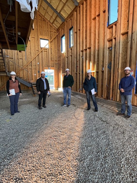 Hard Hat Tour with Caltrans staff