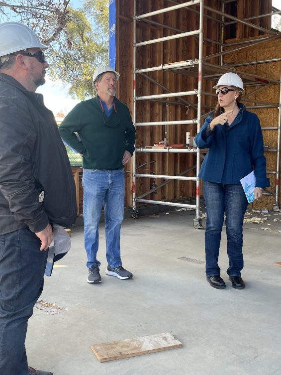 Hard Hat Tour with Caltrans staff