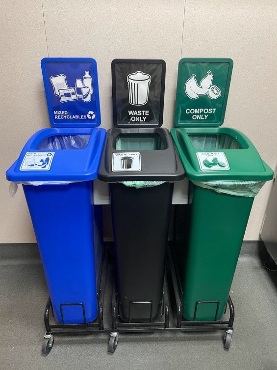Labeled bins