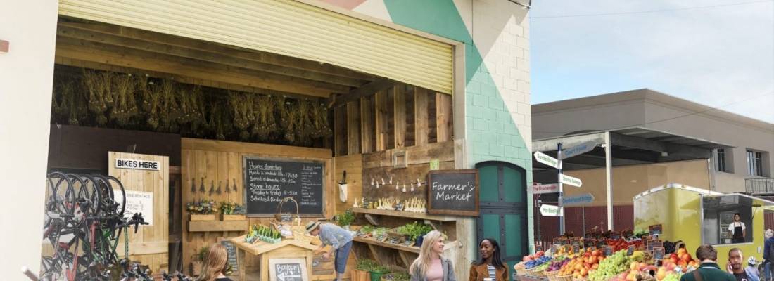 The Green Door Project in Downtown Redding