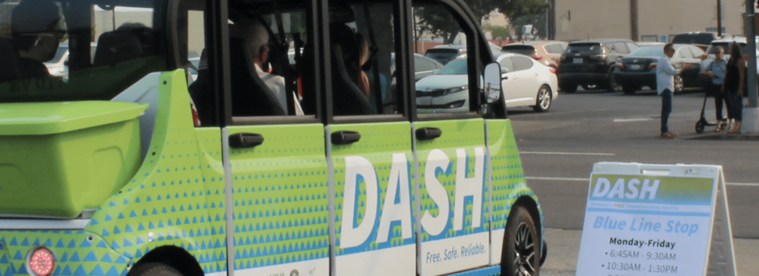 Downtown Area Shuttle Service Continues (With Masks) [Enjoy Magazine]