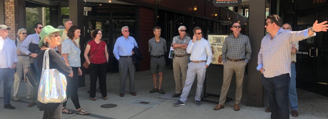 Chico Delegation Visits Downtown Redding for “Lessons Learned”