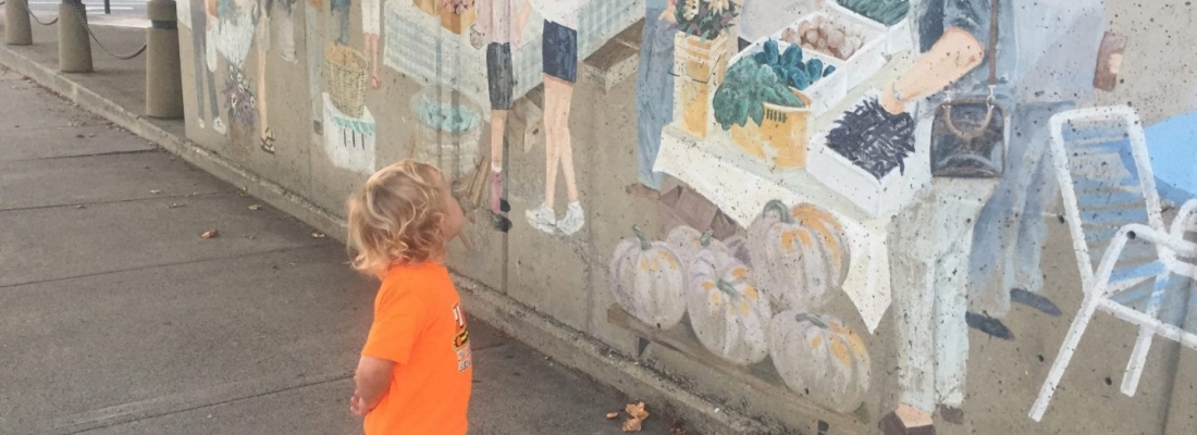 California Street Parking Structure Murals Documented, Added to Shasta Historical Society Archives